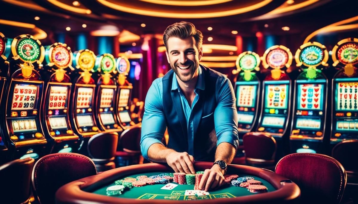 Antarmuka platform togel jackpot menampilkan berbagai kategori permainan dan pasar olahraga